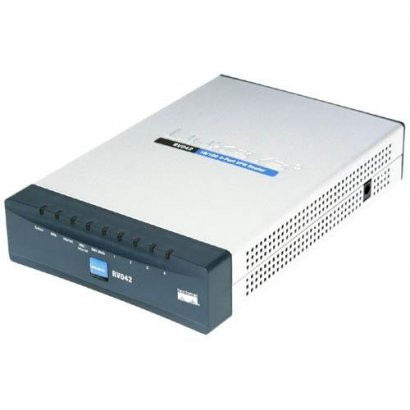 4-port Fast Ethernet VPN Router-Dual WAN RV042