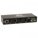 Tripp Lite 4-Port Industrial USB 2.0 Hub with 15kV ESD Immunity U223-004-IND