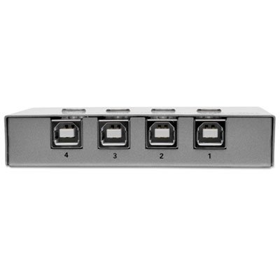 4-Port USB 2.0 Printer Peripheral Sharing Switch TRPU215004R