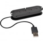 Tripp Lite 4-Port USB 2.0 Hi-Speed Ultra-Mini Hub with power adapter U222-004-R