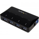 StarTech.com 4-Port USB 3.0 Hub plus Dedicated Charging Port - 1 x 2.4A Port ST53004U1C