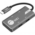 SIIG 4-Port USB 3.1 Gen 2 10G Hub - 2A2C JU-H40G11-S1