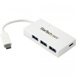 StarTech.com 4-Port USB-C Hub - USB-C to 1x USB-C and 3x USB-A - USB 3.0