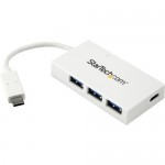 StarTech.com 4-Port USB-C Hub - USB-C to 1x USB-C and 3x USB-A - USB 3.0