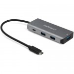 StarTech.com 4-Port USB-C Hub With Power Delivery - 10Gbps - 3x USB-A & 1x USB-C HB31C3A1CPD3