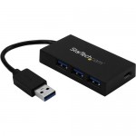 StarTech.com 4-port USB Hub HB30A3A1CSFS