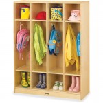 Jonti-Craft 4 Section Coat Locker 0268JC