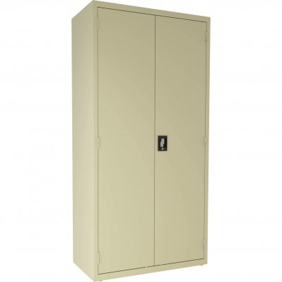 Lorell 4-shelf Steel Janitorial Cabinet 00017