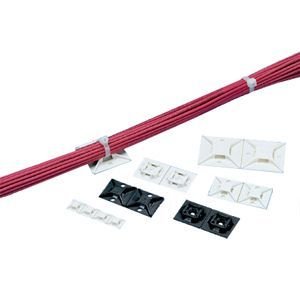 Panduit 4-Way Adhesive Backed Cable Tie Mount ABM100-AT-C0