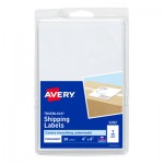 Avery 4 x 6 Shipping Labels with TrueBlock Technology, Inkjet/Laser Printers, 4 x 6, White, 20/Pack AVE5292