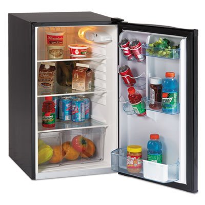 Avanti 4.4 CF Auto-Defrost Refrigerator, 19 1/2"w x 22"d x 33"h, Black AVAAR4446B