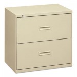 HON H482.L.L 400 Series Two-Drawer Lateral File, 36w x 19-1/4d x 28-3/8h, Putty