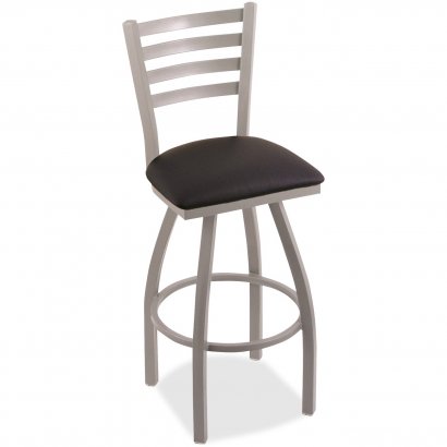 Holland Bar Stools 410 Jackie Swivel Stool 41030ANBLKVINYL