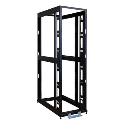 Tripp Lite 42U Mid-Depth 4-Post SmartRack Premium Open Frame Rack (No Sides, Doors or Roof) SR42BMDEXPNDNR3