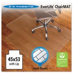 ES Robbins 45x53 Lip Chair Mat, Economy Series for Hard Floors ESR131823