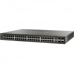 Cisco 48-Port 10/100 PoE+ Managed Switch w/Gig Uplinks - Refurbished SF300-48PP-K9NA-RF