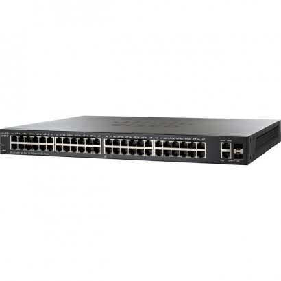 Cisco 48-Port 10/100 PoE Smart Plus Switch - Refurbished SF220-48P-K9-NA-RF