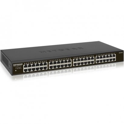 Netgear 48-port Gigabit Ethernet Rackmount Unmanaged Switch GS348-100NAS