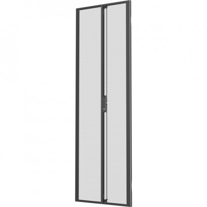VERTIV 48U x 800mm Wide Split Perforated Doors Black (Qty 2) VRA6008
