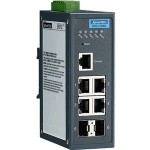 Advantech 4FE+2G SFP Managed Ethernet Switch, -40~75 EKI-7706E-2FI-AE