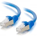 C2G 4ft Cat6a Snagless Shielded (STP) Network Patch Cable - Blue 00675