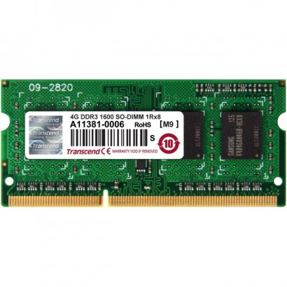 Transcend 4GB DDR3 SDRAM Memory Module TS512MSK64V6H
