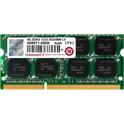 Transcend 4GB DDR3L 1333 SO-DIMM 2Rx8 TS512MSK64W3N