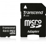 Transcend 4GB microSD High Capacity (microSDHC) TS4GUSDHC10
