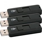 4GB USB 2.0 Flash Drive VF24GAR-3PK-3N