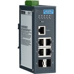 Advantech 4GE+2G SFP Managed Ethernet Switch EKI-7706G-2F-AE