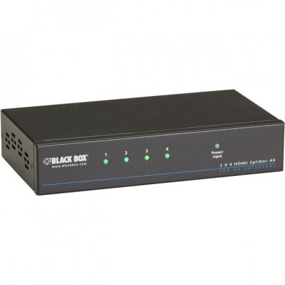 Black Box 4K HDMI Splitter - 1x4 VSP-HDMI1X4-4K