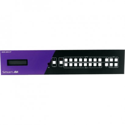 SmartAVI 4K-Ready 8x8 HDMI Matrix with CAT5/6/7 HDBaseT HDR-8X8-XTS