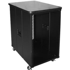 Claytek 4U 600mm Depth Simple Server Rack with Wood Top WD-460-WT