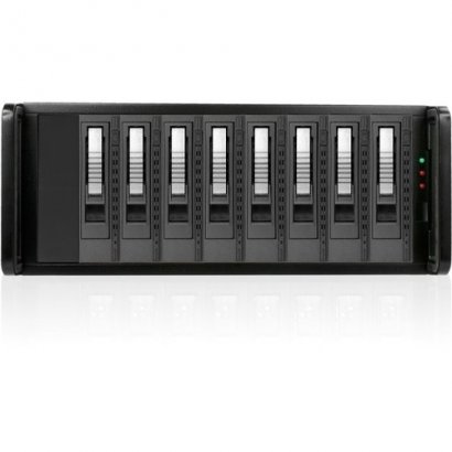 RAIDage 4U 8-bay SAS/SATA 12Gb/s SFF-8644 JBOD Hotswap Chassis JAGE480HDSL-M1