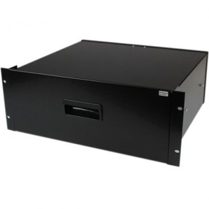 StarTech.com 4U Black Steel Storage Drawer for 19in Racks and Cabinets 4UDRAWER