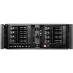 iStarUSA 4U Compact Stylish Rackmount 8x3.5" Trayless Hotswap Chassis D406-DE8BK