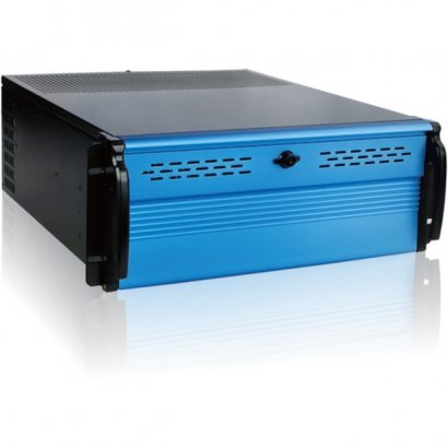 iStarUSA 4U Compact Stylish Rackmount Chassis D2-400-7-BLUE