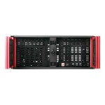 iStarUSA 4U Compact Stylish Rackmount Chassis Red D-400SE-RD