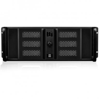 iStarUSA 4U Compact Stylish Rackmount Chassis D-400SE-BK