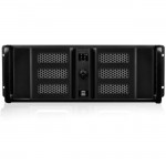 iStarUSA 4U Compact Stylish Rackmount Chassis D-400SE-BK