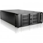 iStarUSA 4U High Performance Rackmount Chassis with 550W Redundant Power Supply D-407L-55R8P