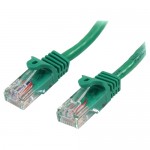 StarTech 5 ft Cat5e Green Snagless RJ45 UTP Cat 5e Patch Cable - 5ft Patch Cord 45PATCH5GN