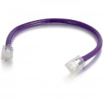 C2G 5 ft Cat6 Non Booted UTP Unshielded Network Patch Cable - Purple 04215