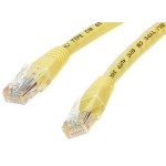 StarTech 5 ft Yellow Molded Cat 6 Patch Cable C6PATCH5YL