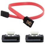 5 pack of 30.48cm (1.00ft) SATA Female to Female Red Cable SATAFF12IN-5PK