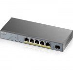 ZyXEL 5-port GbE Smart Managed PoE Switch with GbE Uplink GS1350-6HP