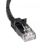 StarTech 50 ft Black Snagless Cat6 UTP Patch Cable N6PATCH50BK