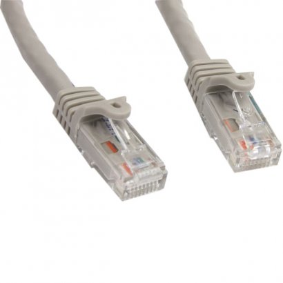 StarTech 50 ft Gray Snagless Cat6 UTP Patch Cable N6PATCH50GR