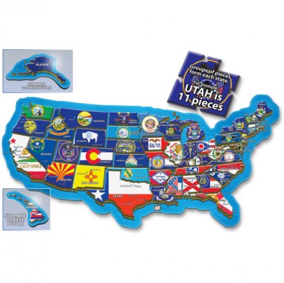 A Broader View 500-piece USA Puzzle 156