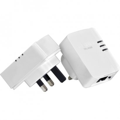 TRENDnet 500Mbps Compact Powerline AV Adapter Kit TPL-406E2K